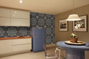 Cozinha com Azulejo Retro